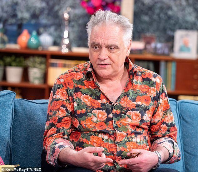 Tough time: Tony explained to hosts Holly Willoughby and Phillip Schofield that struggled with feeling depressed at the height of his career, turning cocaine and booze in a bid to cope